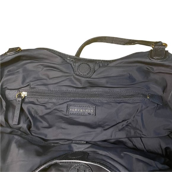 Tory Burch Black Nylon Shoulder Bag - Picture 7 of 12